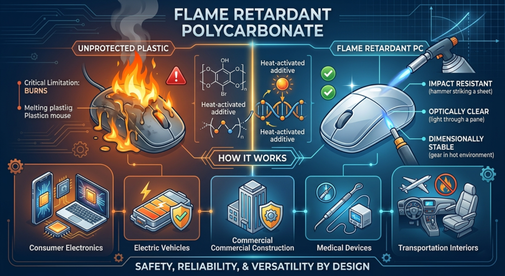 What Is Flame Retardant Polycarbonate and Why Does It Matter?