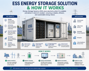 What Is ESS Energy Storage Solution & How It Works?