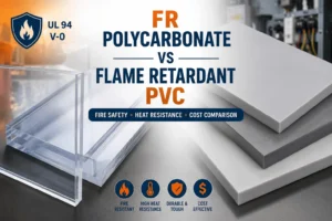 How Does FR Polycarbonate Compare to Flame Retardant PVC?