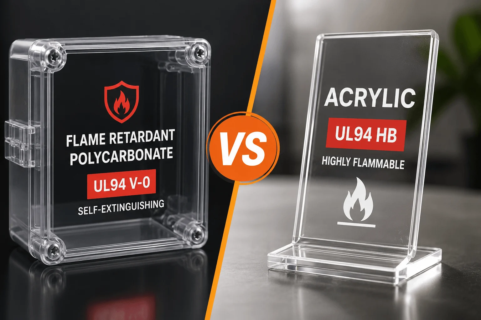Flame Retardant Polycarbonate Better Than Acrylic