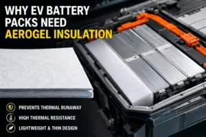 Why Do EV Battery Packs Need Aerogel Insulation Today?