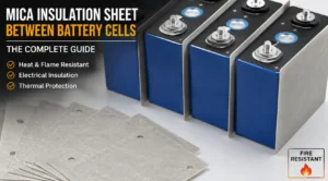 Can a Mica Insulation Sheet Work Between Battery Cells?
