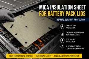How Does a Mica Insulation Sheet Protect Battery Pack Lids?