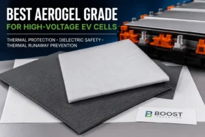 Which Aerogel Grade Is Best for High-Voltage EV Cells?