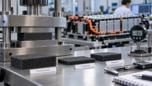 How Do You Test Silicone Foam Recovery in EV Battery Pads?
